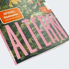 "SPIEGEL Bestseller", "Jetzt als Taschenbuch", "ALTERN" in großen, rosa Buchstaben, künstlerisches botanisches Motiv.