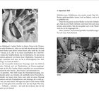 2. September 2022 und Apropos Klebeband leiten zwei Absätze ein. Zwei Fotos: eine Hand mit Klebeband und ein unordentlicher Raum.