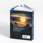 Buchcover "Mondkalender für jeden Tag" mit Vollmondszene und Tipps für eine natürliche Lebensweise.