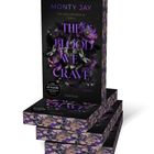 Text: "Monty Jay", "The Hollow Boys IV - Teil 2", "The Blood We Crave", Alterswarnung "ab 18 Jahre". Cover mit violetten Blumen.