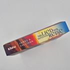 Rücken eines Buches mit dem Titel "Das Lied der letzten Reise" von James A. Sullivan und "Piper"-Logo. Bunte Farben.