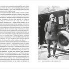 Seite 94: Text über militärische Leistungen und Mustafa Kemal. Rechts Abbildung eines Offiziers neben einem Auto.