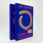 "ALT GENUG", "ILDIKÓ VON KÜRTHY", blauer Buchumschlag mit buntem Kreis und "SPIEGEL Bestseller-Autorin" auf Aufkleber.