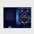 Text: "IN EINER WELT VOLLER MONSTER GIBT ES KEINEN PLATZ FÜR DIE LIEBE. DARK WATERS FAEL LIEBEN NICHT. FAE FRESSEN."

Cover: Blau mit floralen Mustern.