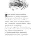 Oben steht "Nordsee". Ein Bus mit der Aufschrift "Die magische Zoohandlung" ist illustriert, dahinter ein Leuchtturm.