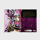 "MURCIELAGO", Band 24. Farbenfrohe Manga-Illustration mit Charakteren und großem Schwert. Text über eine spannende Handlung.