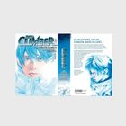 "The Climber", Er klettert, um zu fühlen, dass er lebt. Illustration eines jungen Mannes mit blauen Haaren und nachdenklichem Blick.