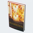 "Florian Klenk: AUSREDEN. Elfriede Blauensteiner Ein Bekenntnis." Ein Buchcover mit Blumenmuster und einem geöffneten Fenster.