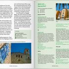 Texte beschreiben Coaraze, u.a. als "Village du Soleil", mit Sehenswürdigkeiten und Unterkunftsempfehlungen. Links unten Foto eines Gebäudes mit blauem Kunstwerk an der Wand.