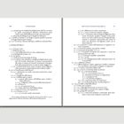 Zwei aufgeschlagene Buchseiten. Links: Nummerierungen und Begriffe auf Italienisch. Rechts: Fortsetzung des Themas mit Liste.