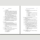 Das Bild zeigt zwei Seiten, jeweils mit römischen Ziffern "VIII" und "IX" nummeriert. Auf beiden Seiten steht viel Text, der scheinbar Kapitelüberschriften und Punkte Nummerierungen enthält. Der Text behandelt Themen wie Konjugationen, Verben, Nomina und Grammatik.