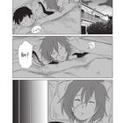 „Zzz...“, „Hm!“, „Zz“; Zwei Personen schlafen friedlich im Bett, eine wacht überrascht auf.