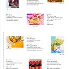 120—125: Zart und saftig  
84—95: Von der Stange  
128—136: Pure Nostalgie  
146—157: Herrlich cremig  
168—161: Heiter bis köstlich  
Bilder von Gerichten und Getränken.