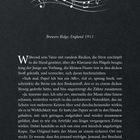 "PROLOG, Brewers Ridge, England 1911. Ein Junge versucht, sich an einem Vorhang hochzuziehen, während sein Vater Noten liest."