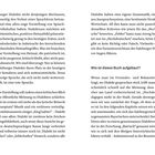 Zweiseitige Buchseite über Salzburger Dialekte. Überschrift: "Wie ist dieses Buch aufgebaut?" Text diskutiert Dialekte.