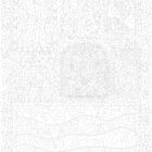 Text gefüllt mit Buchstaben: H, G, F, N, M, B. Bildbereich mit Blumenmustern und geometrischen Strukturen.