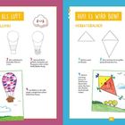 Heißluftballons und Herbstdrachen zeichnen mit einfachen Anleitungen. Zarte Illustrationen helfen beim Nachzeichnen.