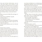 Eine Buchseite zeigt einen Text mit Dialogen zwischen den Figuren Tük, Tarek und Nata. Seitenzahlen: 44 und 45.