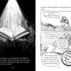 Seite 126: Text über das Liegenlassen. Seite 127: Figuren entdecken ausgetrocknete Schuppen eines liegenden Wesens.