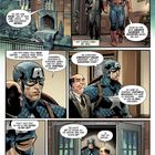 Comic mit Captain America und Jarvis. Szenen in und um die Avengers Mansion, Gespräche über neue Herausforderungen.