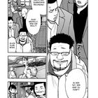 "Das geht heute auf Shimazakis Rechnung. Also bestellt, was ihr wollt! Alles klar, Boss." Vier Männer, ein Junge im Restaurant.