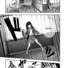 Schrift: "SCHNELLER!", "FAHR SCHNELLER, BITTE!", "SCHNE...", "ER STEHT?". Ein Mädchen in Schuluniform wirkt angespannt.