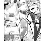 Texte: "Idol zu sein... als Misaki Hinata im Rampenlicht zu stehen... ist mein Leben. GLITTER! Dachte ich zumindest..."  
Ein lächelnder junger Mann mit Headset, funkelnden Effekten.