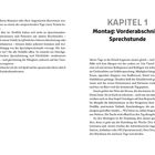 Vorwort: Beschreibung der klinischen Notfallversorgung und Flexibilität. Kapitel 1: Montag, Vorderabschnitt-Sprechstunde.