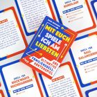 Text: "Mit euch spiele ich am liebsten", "Duell #53 Rückwärts Buchstabieren", "Duell #55 Ball Balancieren", bunte Karten.