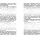 Seitenzahlen 14 und 15. Ein Fließtext mit einer Geschichte über Ren, magische Fähigkeiten und ihre Interaktionen mit Kindern.