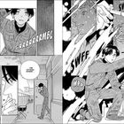 Ein junger Mann mit Hunger; Geräusche: "GRRRRRRMBL", "SWFFF", "WPP". Er arbeitet konzentriert mit Werkzeug und wirkt nachdenklich.