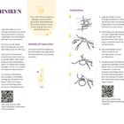 Text: HÄKELTECHNIKEN. Luftmaschen, Wendeluftmaschen, Fadenring, Kettmaschen. Tipp: QR-Code scannen. Inhalte: Anleitungen mit Illustrationen.