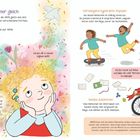 „ADHS ist nicht immer gleich“, „Vorwiegend unaufmerksam“, „Vorwiegend hyperaktiv-impulsiv“, „Beides zusammen“. Illustration mit Kindern.