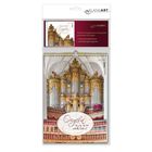 „Orgeln 2027“ in geschwungener Schrift auf der Kalenderseite. Oben „Klangart“ und Info über Organistinnen und Orgeln.