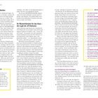 **Schwächen aufdecken, Erfolgreiche Doku-Soaps**: Ein Text beleuchtet das Identifizieren von Schwächen beim Immobilienkauf, gefolgt von Tipps zur erfolgreichen Umsetzung als Dokumentation.

**Die elf Stationen**: Eine Liste beschreibt elf Schritte, von der Profilerstellung bis zur Abnahme.

**Erfolgreiche Doku-Soaps**: TV-Sender stellen Herausforderungen des Bauens dar.