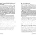 Linke Seite:

Überschrift: Keine Angst vor Gesetzen, Paragrafen und Gerichtsurteilen

Text erläutert den Umgang mit Paragrafen im BGB.

Rechte Seite:

Überschrift: Mutmacher-Beispiele

Text beschreibt, wie Verbraucherrechte erfolgreich durchgesetzt wurden.

Unten: Seitenzahl 12 / 13