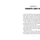Kapitel 1, Roberto sieht rot. Eine Geschichte über Luca im Hühnerstall mit Omas Rasenmäh-Roboter Roberto. Seite 5.