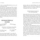 "DER WEIBLICHE KÖRPER ALS ZIELSCHEIBE" und "WARUM GERADE FRAUEN SO VIEL HASS ERFAHREN." Text über gesellschaftliche Kritik an Frauen.