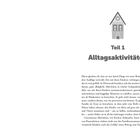 "Teil 1 Alltagsaktivitäten" steht in großen Buchstaben oben. Darunter ein Text über alltägliche Aktivitäten für Familien.