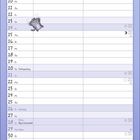 Ein Kalender für März mit der Aufschrift: "Die Frage ist nicht, wer lässt uns, sondern, wer stoppt uns." Zwei Katzen mit Sonnenbrillen.