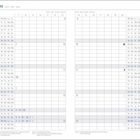 Kalender für März mit Wochentagen und Datum. Feiertage: 8. März, 17. März, 20. März, 26.-29. März.