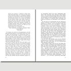 Linke Seite: Text über Militärlaufbahn von Major Bürkners Sohn und seine Rückkehr nach Dessau.

Rechte Seite: Erzählung über Holzdruckkünstler, besonders Julius Hübner, und Kunstakademien.