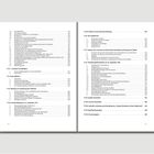 Eine Doppelseite mit Inhaltsverzeichnis. Überschriften wie "VIII. Petition an den Deutschen Reichstag", "XI. Quellen-Verzeichnis".