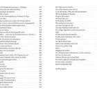 Texte sind Kapitelüberschriften mit Seitennummern, die spirituelle und selbstreflektierende Themen abdecken.