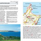 Cap Fréhel und Fort de la Latte: Beschreibung der Route, Karte der Region, Beobachtungstipps für Vögel, Foto der Küste.