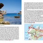 Text: "Eine von vielen kleinen Badebuchten."

Beschreibung: Links Felsen, rechts blauer Himmel und Meer. Unten Seitenzahlen 52 und 53, rechts Karte.