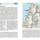 "Black Head, Ausgabe 26, 6.00 Std. Karte zeigt Wanderroute um Galway Bay, Irland. Gelbe Straßen, rote Wanderpfade, blaues Wasser."