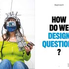 Auf der linken Seite: "Body as Instrument", ein Workshop. Rechts: "HOW DO WE DESIGN QUESTIONS?" Eine Person mit technischer Ausrüstung.