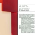»Bis man nicht mehr stehen kann« / "Until you're in over your head". Text über Kunst und Räume mit bunten Flächen links.
