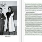 Links: "MARISOL UND EUROPA", Sandra Gianfreda. Rechts: Text über Marisols Leben und Kunst. Foto: Zwei Personen, gestikulierend.